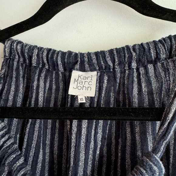 Striped Karl Marc John Tank Top - Picture 3 of 4